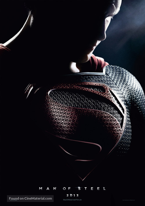 Man of Steel - German Movie Poster