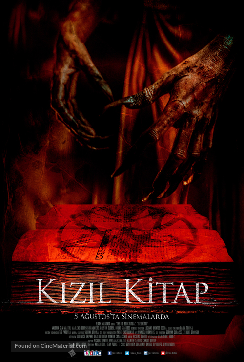 The Red Book Ritual - Turkish Movie Poster