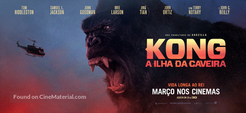 Kong: Skull Island - Brazilian Movie Poster