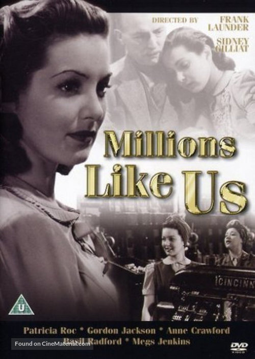 Millions Like Us - British DVD movie cover