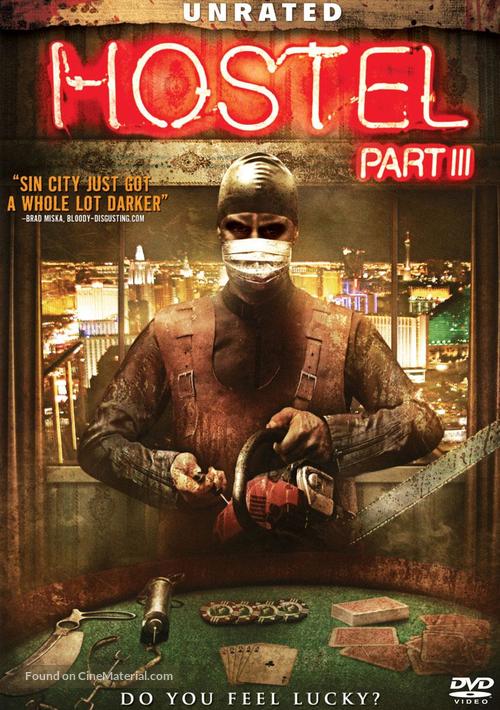 Hostel: Part III - DVD movie cover