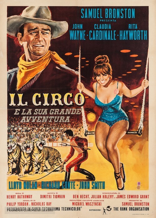 Circus World - Italian Movie Poster