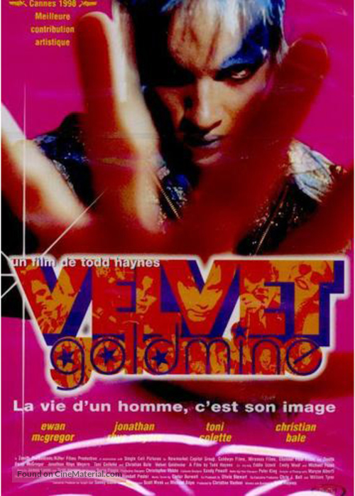 Velvet Goldmine - French Movie Poster