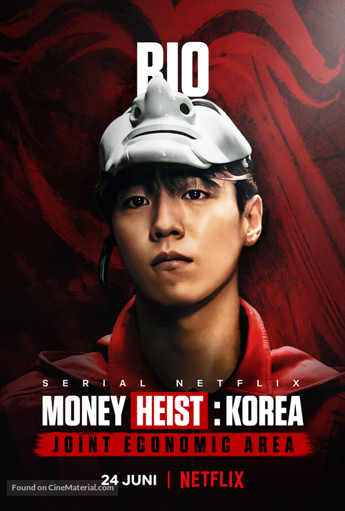 &quot;Money Heist: Korea - Joint Economic Area&quot; - Indonesian Movie Poster