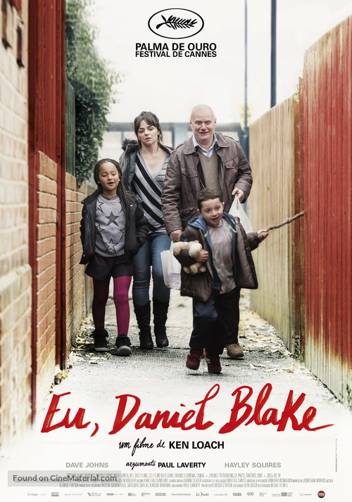 I, Daniel Blake - Portuguese Movie Poster