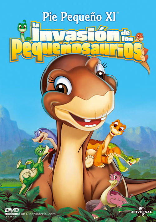 The Land Before Time XI: Invasion of the Tinysauruses - Argentinian Movie Cover