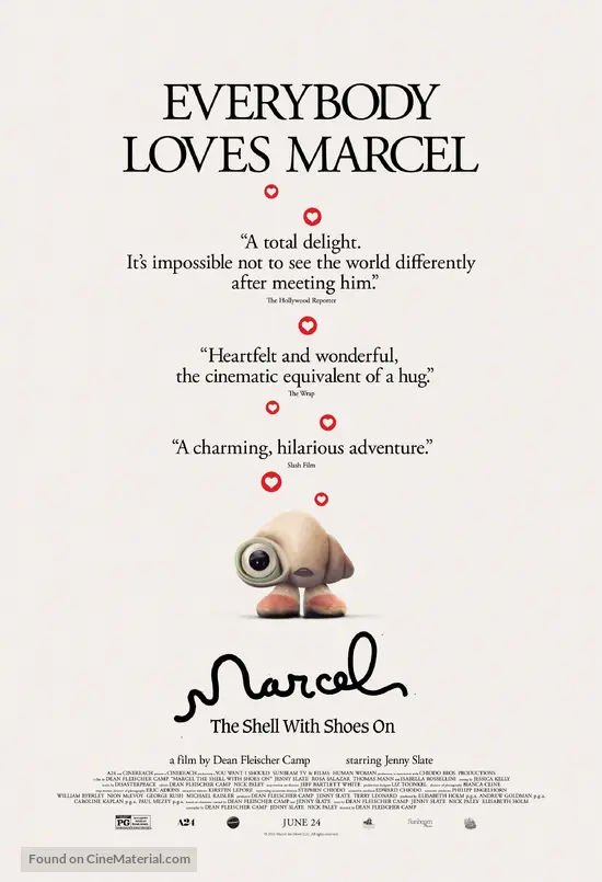 Marcel the Shell with Shoes On (2022) movie poster