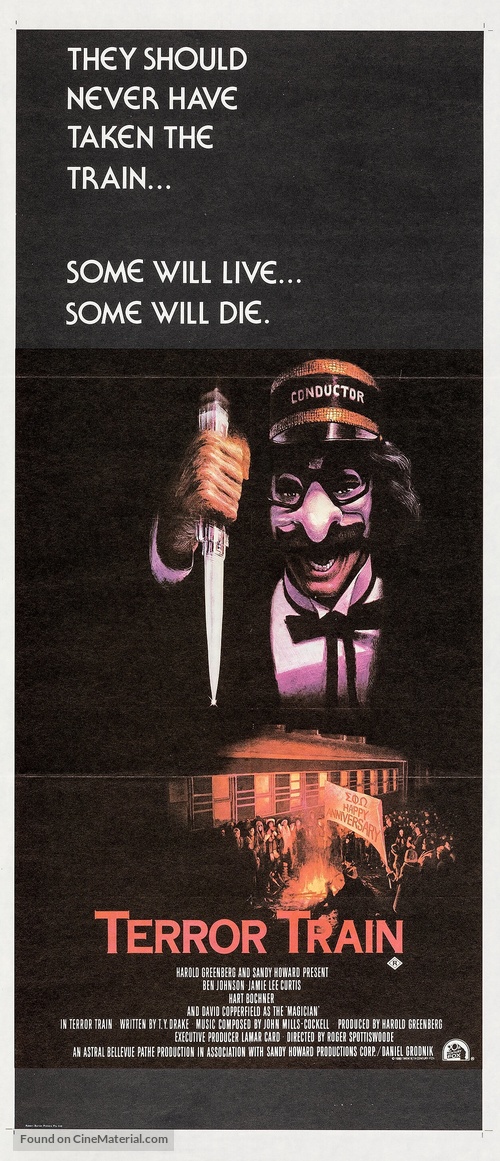 Terror Train - Australian Movie Poster