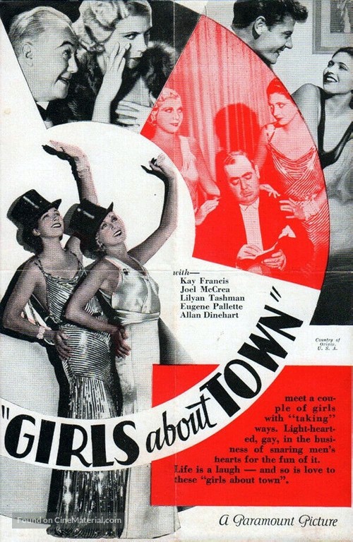 Girls About Town - Movie Poster