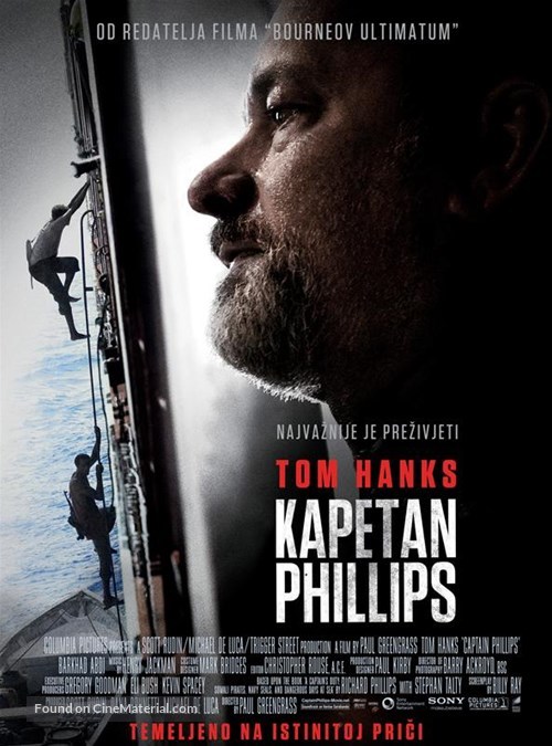 Captain Phillips - Croatian Movie Poster