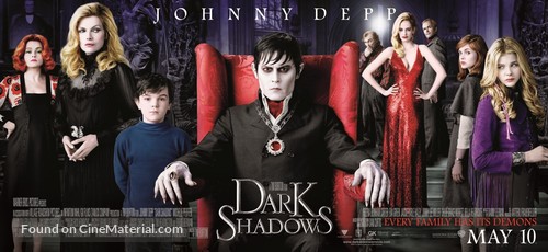 Dark Shadows - Singaporean Movie Poster