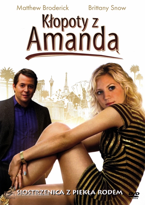 Finding Amanda - Polish Movie Cover