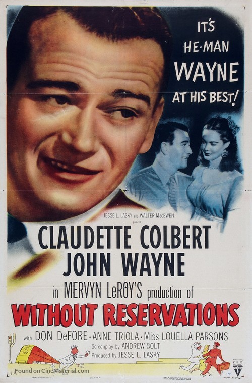Without Reservations - Movie Poster