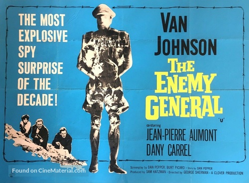 The Enemy General - British Movie Poster