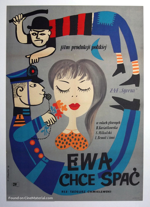 Ewa chce spac - Polish Movie Poster