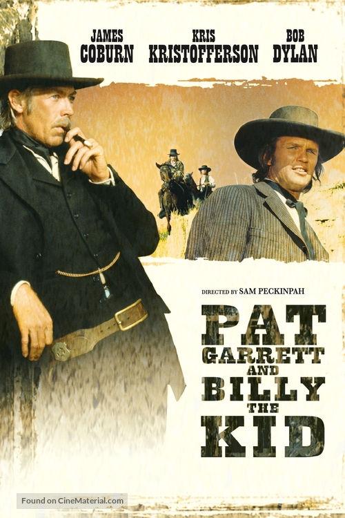 Pat Garrett &amp; Billy the Kid - DVD movie cover