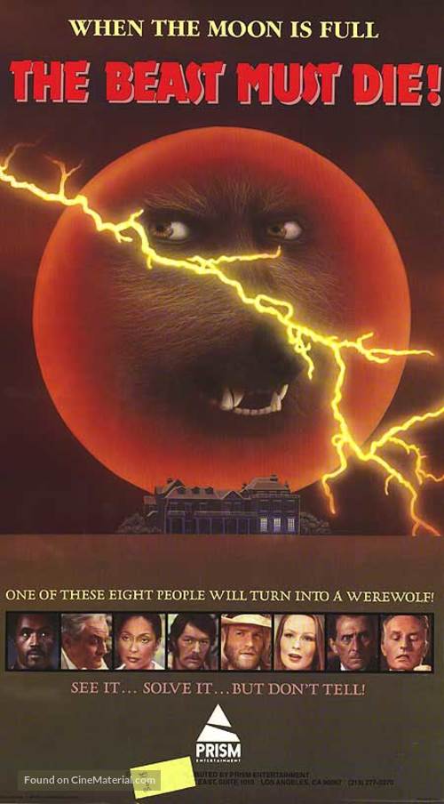 The Beast Must Die - Movie Cover