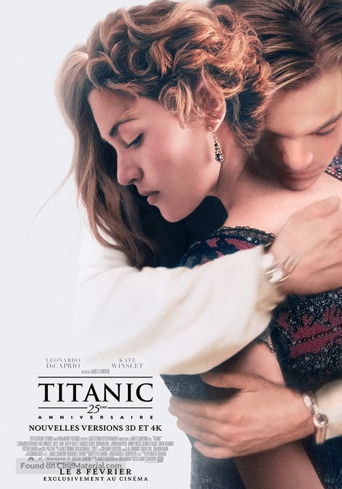 Titanic - French Re-release movie poster