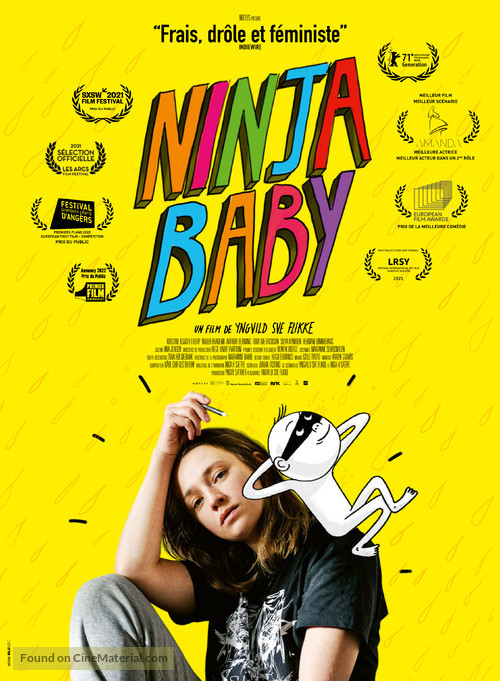 Ninjababy - French Movie Poster