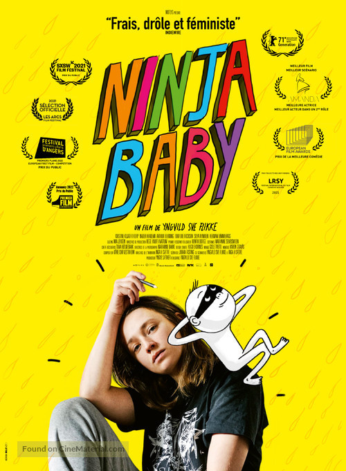 Ninjababy - French Movie Poster