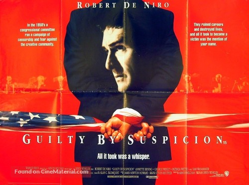 Guilty by Suspicion - British Movie Poster