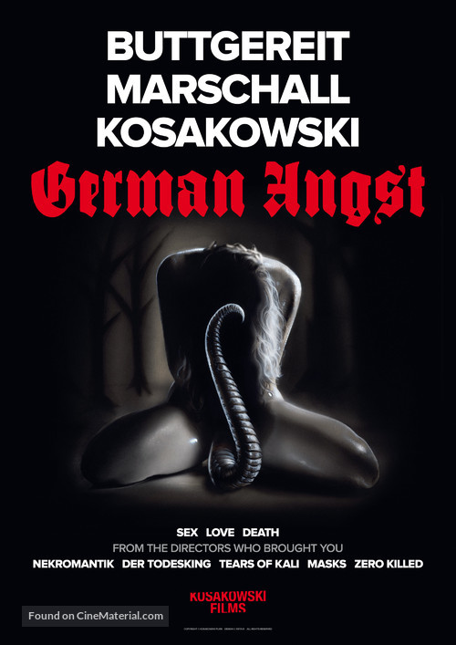 German Angst - German Movie Poster