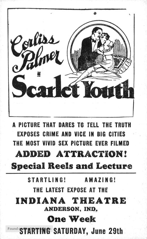 Scarlet Youth - Movie Poster