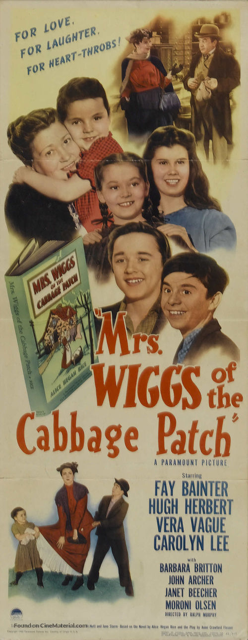 Mrs. Wiggs of the Cabbage Patch - Movie Poster