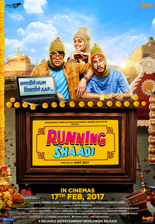 Running Shaadi - Indian Movie Poster