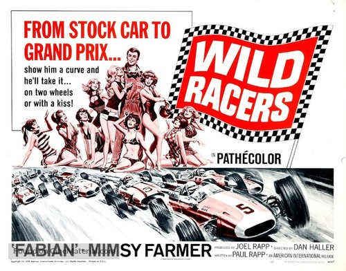 The Wild Racers - Theatrical movie poster