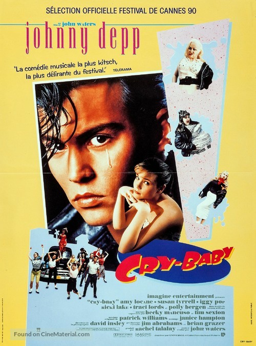 Cry-Baby - French Movie Poster