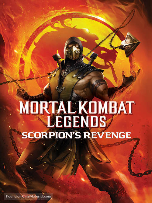 Mortal Kombat Legends: Scorpions Revenge - DVD movie cover