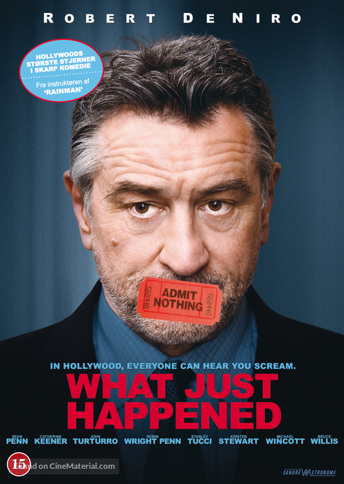 What Just Happened - Danish DVD movie cover