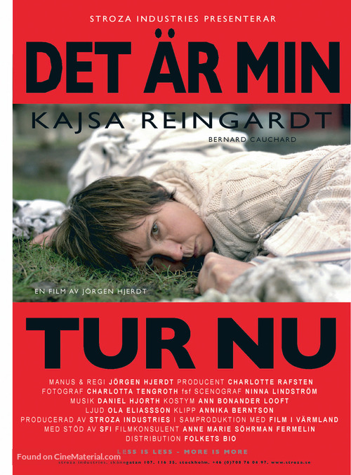 Det &auml;r min tur nu - Swedish poster