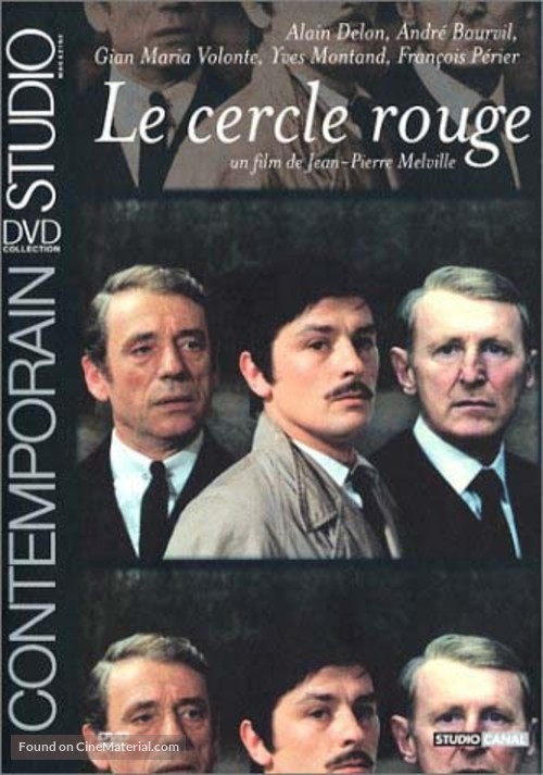 Le cercle rouge - French DVD movie cover