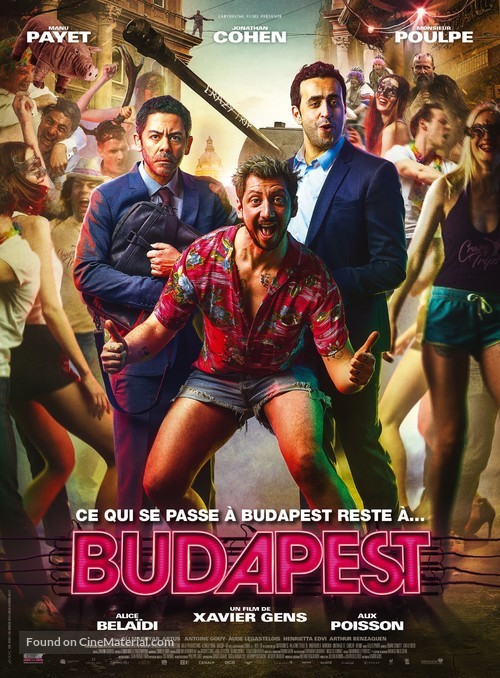 Budapest - French Movie Poster
