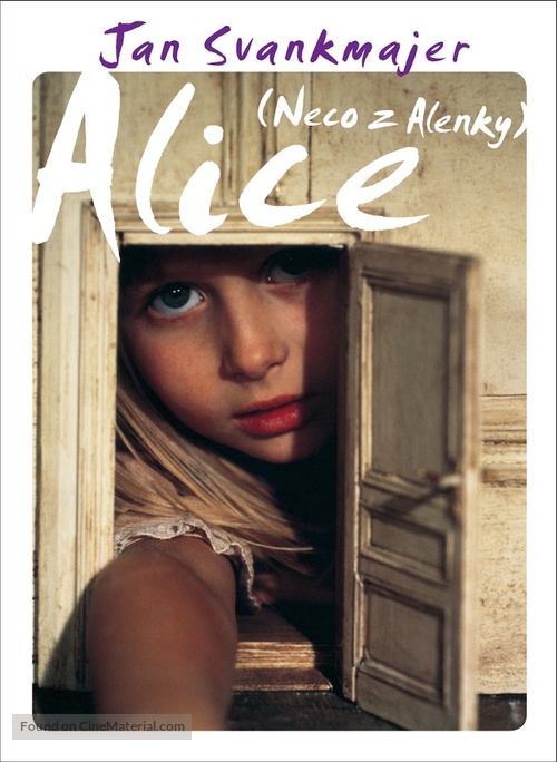 Neco z Alenky - Dutch DVD movie cover