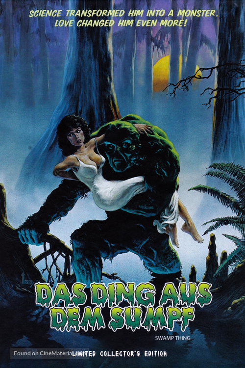 Swamp Thing - German DVD movie cover