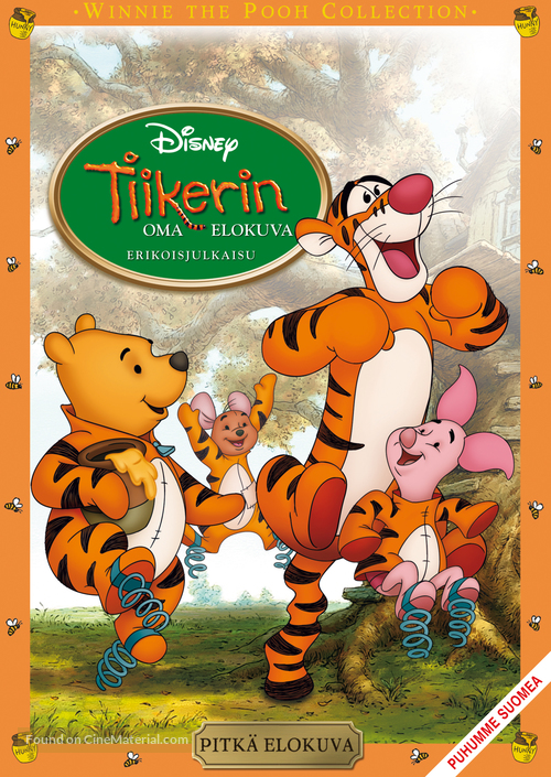 The Tigger Movie - Finnish DVD movie cover