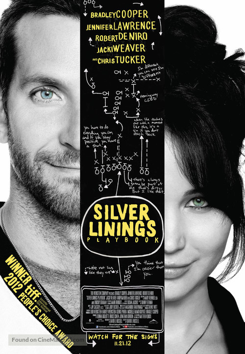 Silver Linings Playbook - Canadian Movie Poster