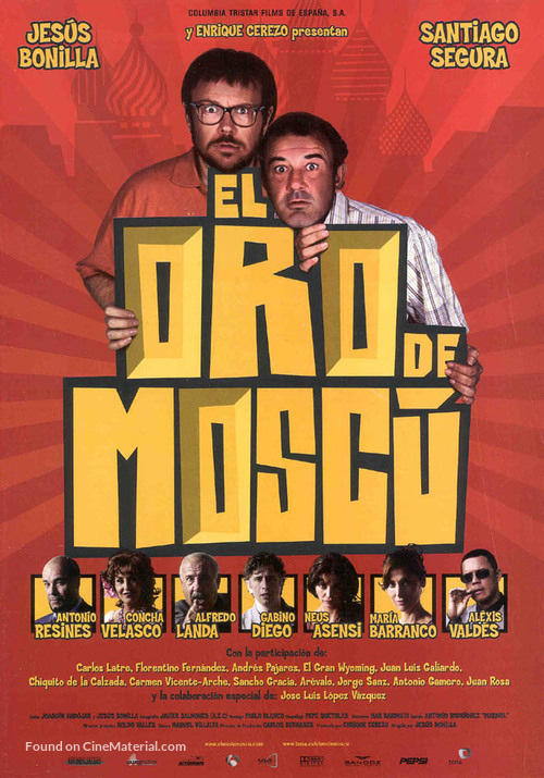 Oro de Mosc&uacute;, El - Spanish poster