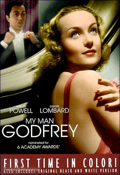My Man Godfrey - DVD movie cover