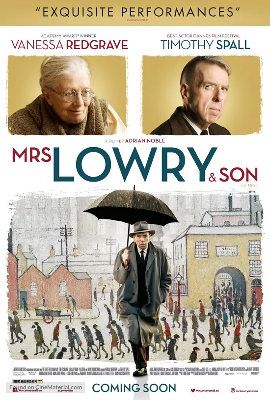 Mrs Lowry &amp; Son - New Zealand Movie Poster