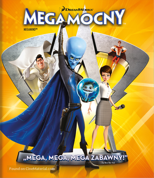 Megamind - Polish Blu-Ray movie cover