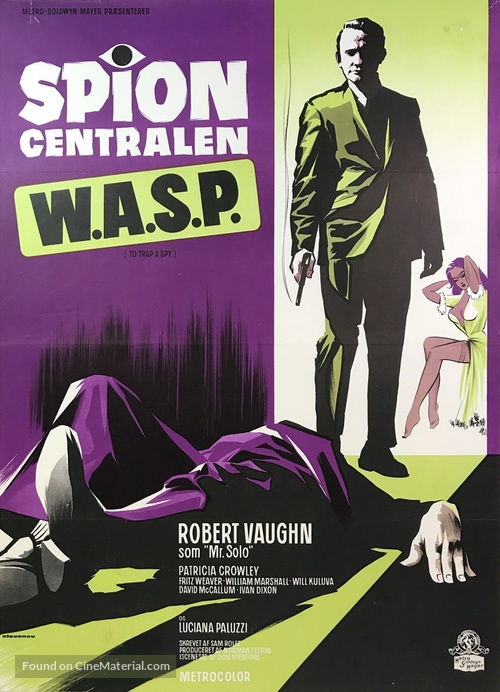 To Trap a Spy - Danish Movie Poster