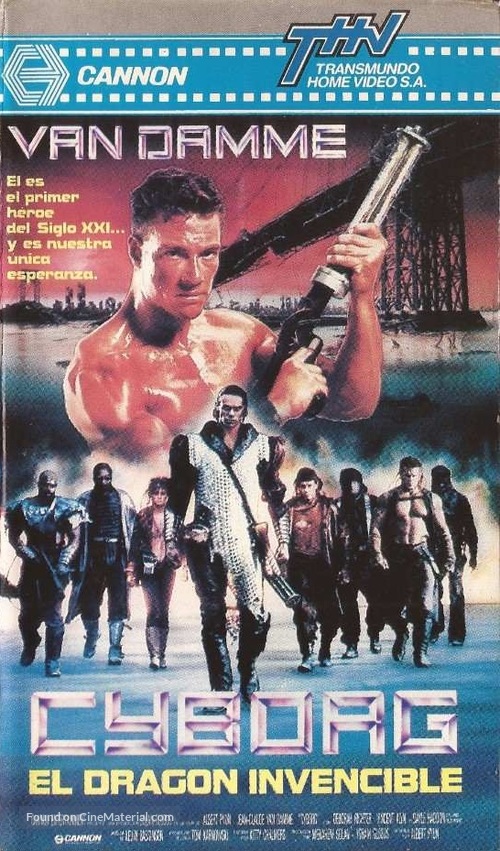 Cyborg - Argentinian VHS movie cover