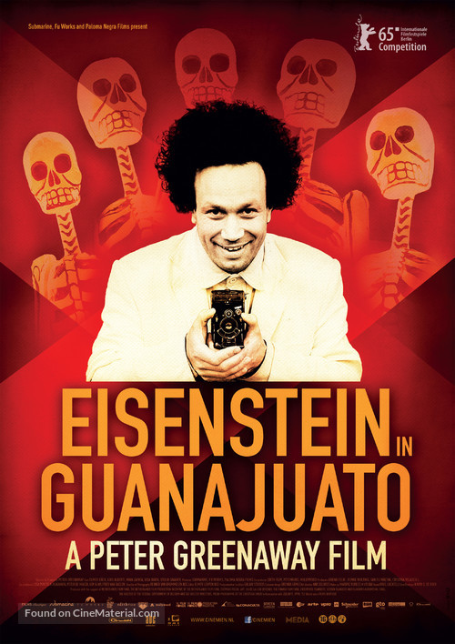 Eisenstein in Guanajuato - Dutch Movie Poster