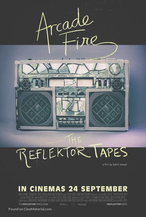 The Reflektor Tapes - Movie Poster