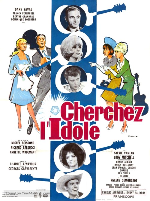 Cherchez l&#039;idole - French Movie Poster