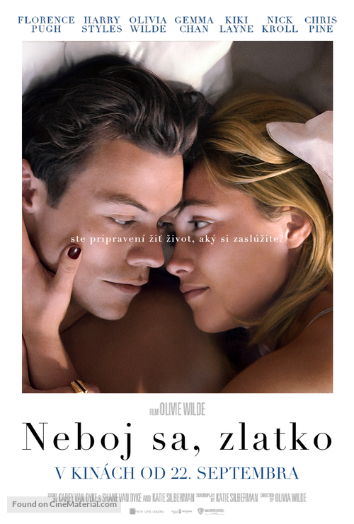 Don&#039;t Worry Darling - Slovak Movie Poster